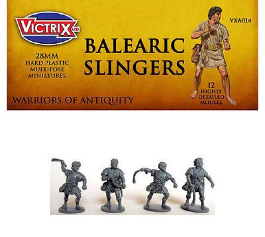 Ancient Balearic Slingers - 28mm - Victrix - VXA014