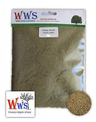 WWS - Static grass - Patchy mix (250g.) 1mm
