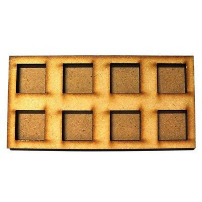 Movement Trays in MDF (6,5cm x 13cm) 8 SLOT (20mm)