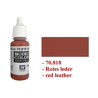 Vallejo Color - Red leather 136