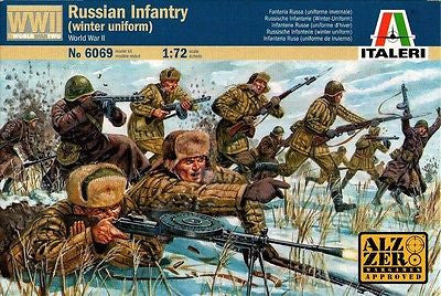 Italeri - 6069 - Russian infantry (winter uniform-WWII) - 1:72
