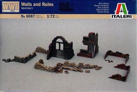 Walls and ruins (World War II) - 1:72 - Italeri - 6087 - @