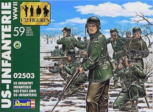 Revell - 02503 - US Infantry (WWII) - 1:72