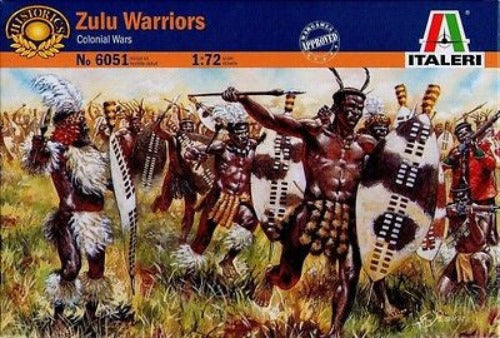 Zulu warriors (Colonial Wars) - Italeri - 6051 - 1:72 @
