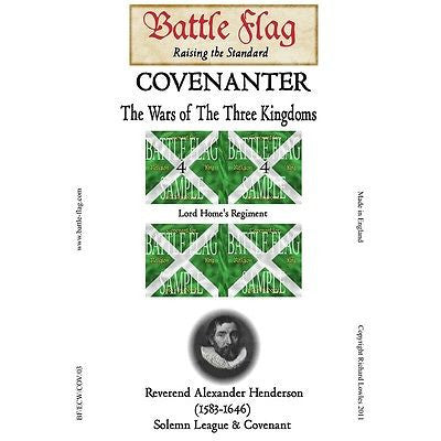 Battle Flag - Lord Home's Regiment (English civil war) - 28mm