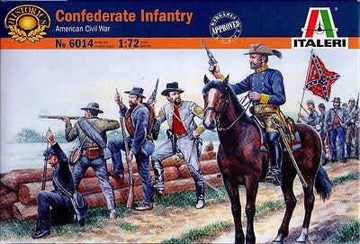 Italeri - 6014 - Confederate infantry (American Civil War) - 1:72