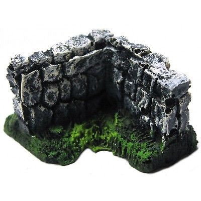 Scenery - Wargame - 10-15mm - ES78 - Low wall (corner) Type 3 - USED