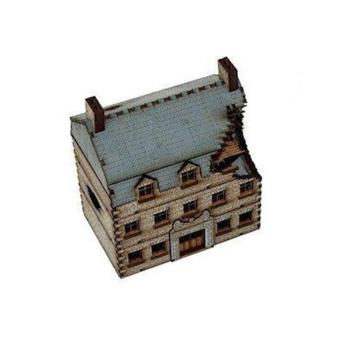 4GROUND - 15S-EAW-108D - Damaged grand stone hotel - 15mm
