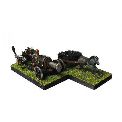 Dwarves Flame Cannon - 10mm - Warmaster - UNPAINTED