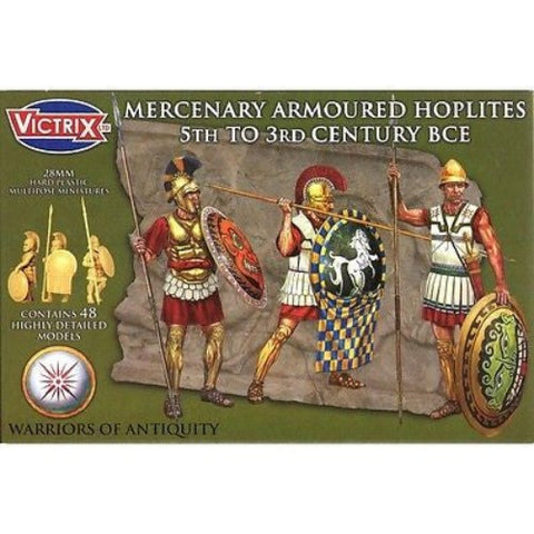 Mercenary Armoured Hoplites 5th to 3rd Century BCE - Victrix - VXA004 - 28mm @