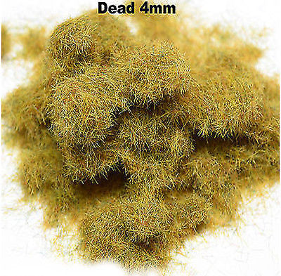 WWS - Static grass - Dead grass (100g.) - 4mm