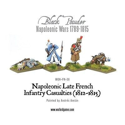 Napoleonic late french casualties (1812-15) - 28mm - Black Powder - WGN-FR-36