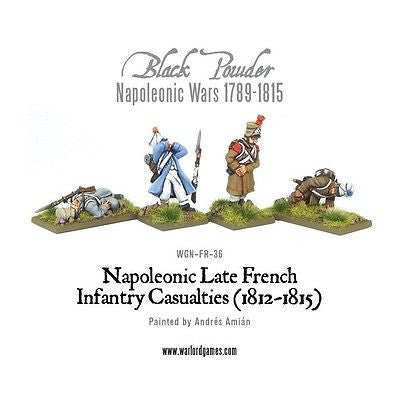 Napoleonic late french casualties (1812-15) - 28mm - Black Powder - WGN-FR-36