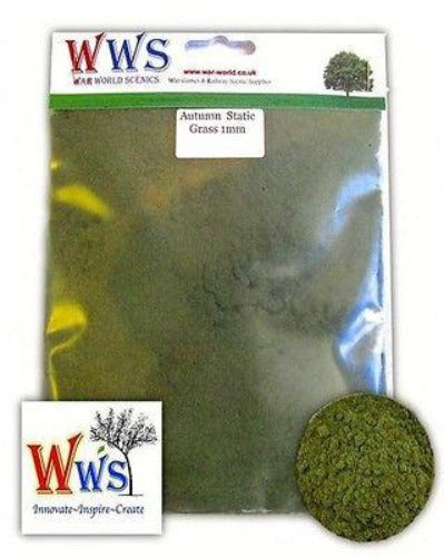 WWS - Static grass - Autumn mix (250g.) - 1mm