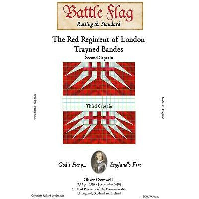 Battle Flag - The Red Regiment of London Trayned Bande C - 28mm