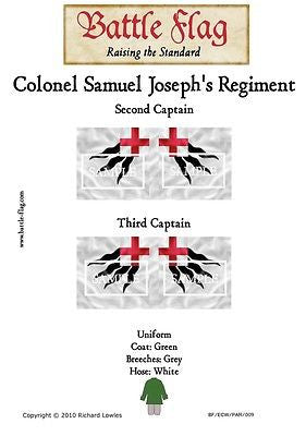 Battle Flag - Colonel Samuel Joseph's (English Civil War) - 28mm