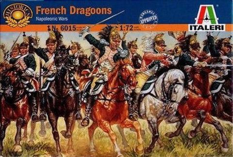 French dragoons (Napoleonic  Wars) - 1:72 - Italeri - 6015