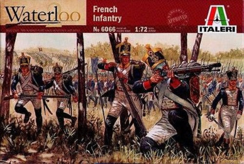 Waterloo - French infantry - 1:72 - Italeri - 6066 - @