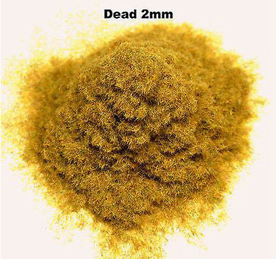 WWS - Static grass - Dead grass (250g.) - 2mm