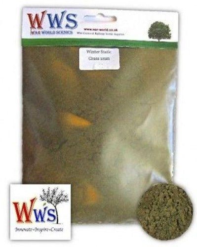 WWS - Static grass - Winter mix (250g.) - 1mm