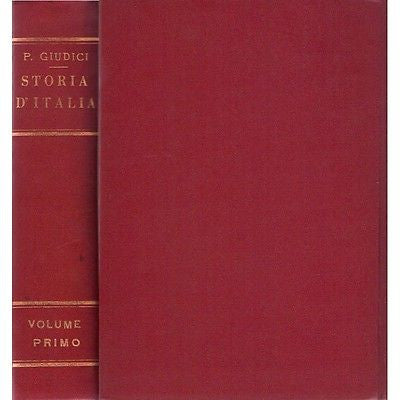 LIBRI - Storia d’Italia narrata dal popolo vol.1