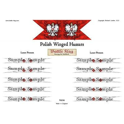 Battle Flag - Polish Winged Hussars (Renaissance) - 28mm - POL/03