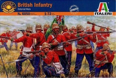 British infantry (Colonial Wars) - Italeri - 6050 - 1:72