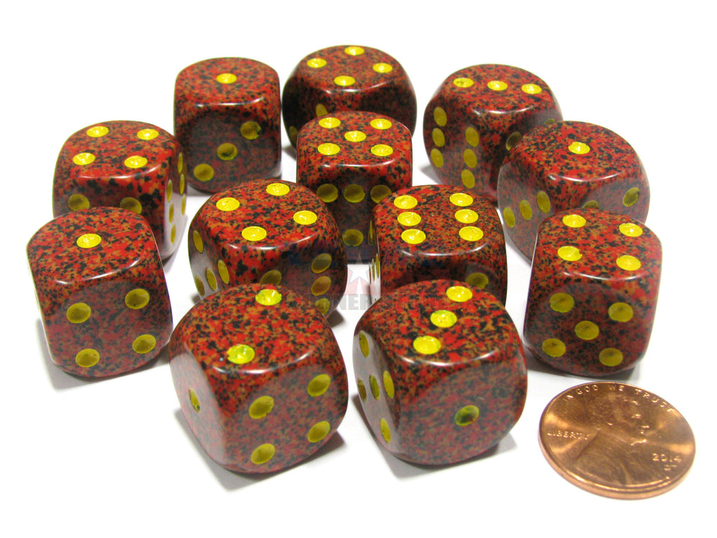 Chessex - 25723 - Mercury - Dice Block (16mm)