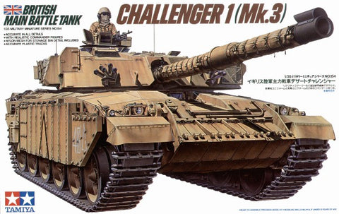 Tamiya 35154 - British Challenger 1 Mk.3 - 1:35