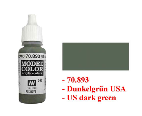 Vallejo Color - US Dark green 095