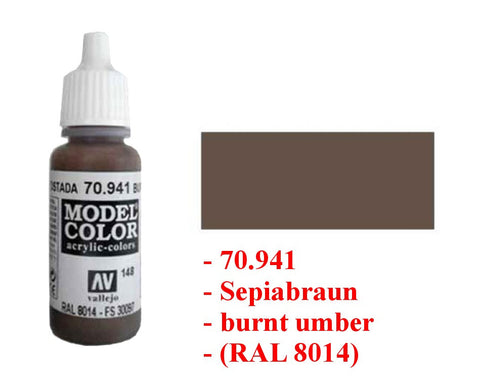 Vallejo Color 70941 - Burnt umber 148