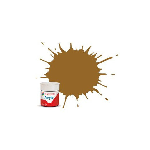 Humbrol - Paints & Painting - 26 Khaki Matt - 14ml Acrylic Paint - AB0026