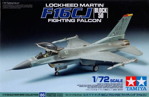 Tamiya 60786 - Lockheed-Martin F-16CJ Block 50 Fighting Falcon - 1:72