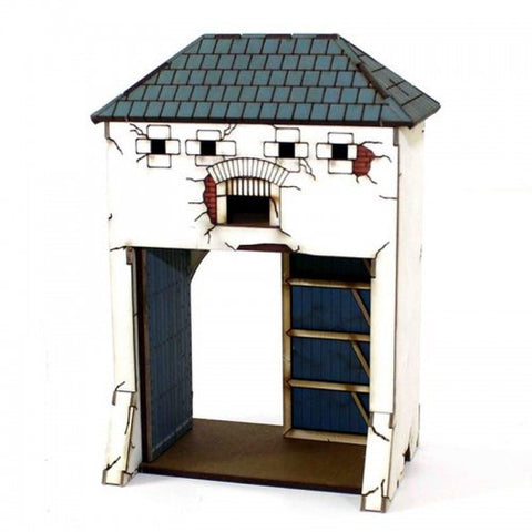 4GROUND 28S-ABP-A03 - Gated dovecote - 28mm