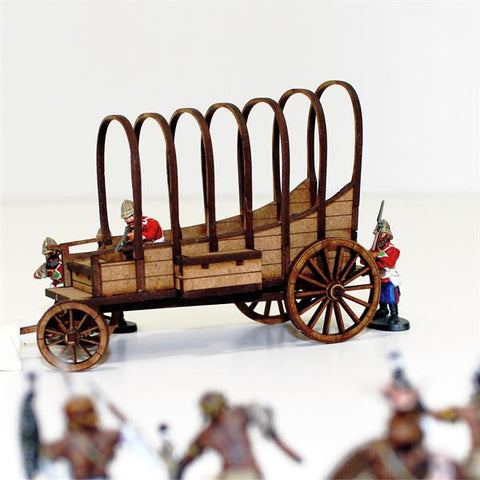 4GROUND - 28-CAW-307 - C19th South african Boer's jawbone wagon - 28mm