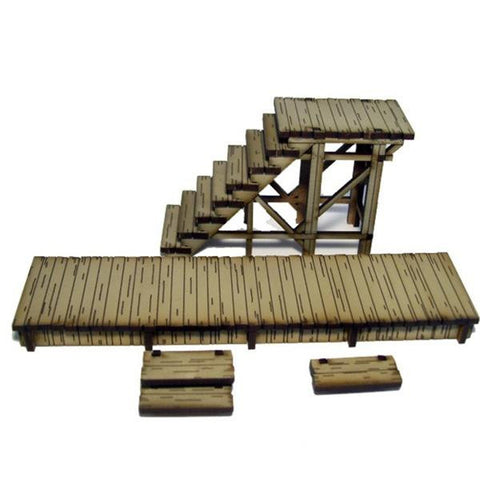 4GROUND - Stairway & Boardwalk - add-On 3 - 28mm - 28S-DMH-AO3