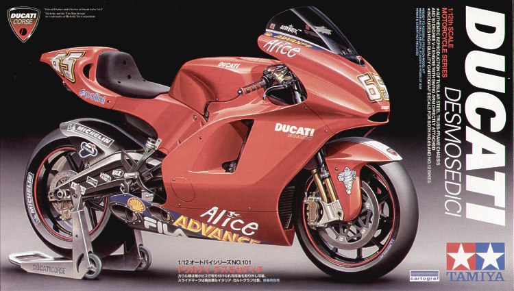 Tamiya - 14101 - Ducati Desmosedici - 1:12