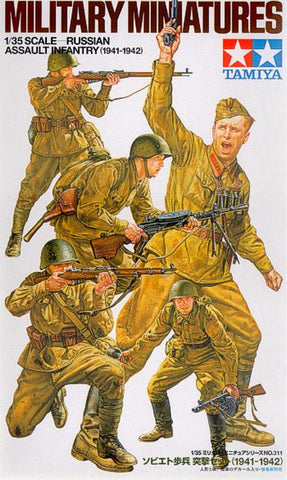 Tamiya 35311 - Soviet Assault Infantry 1941 (WWII) - 1:35