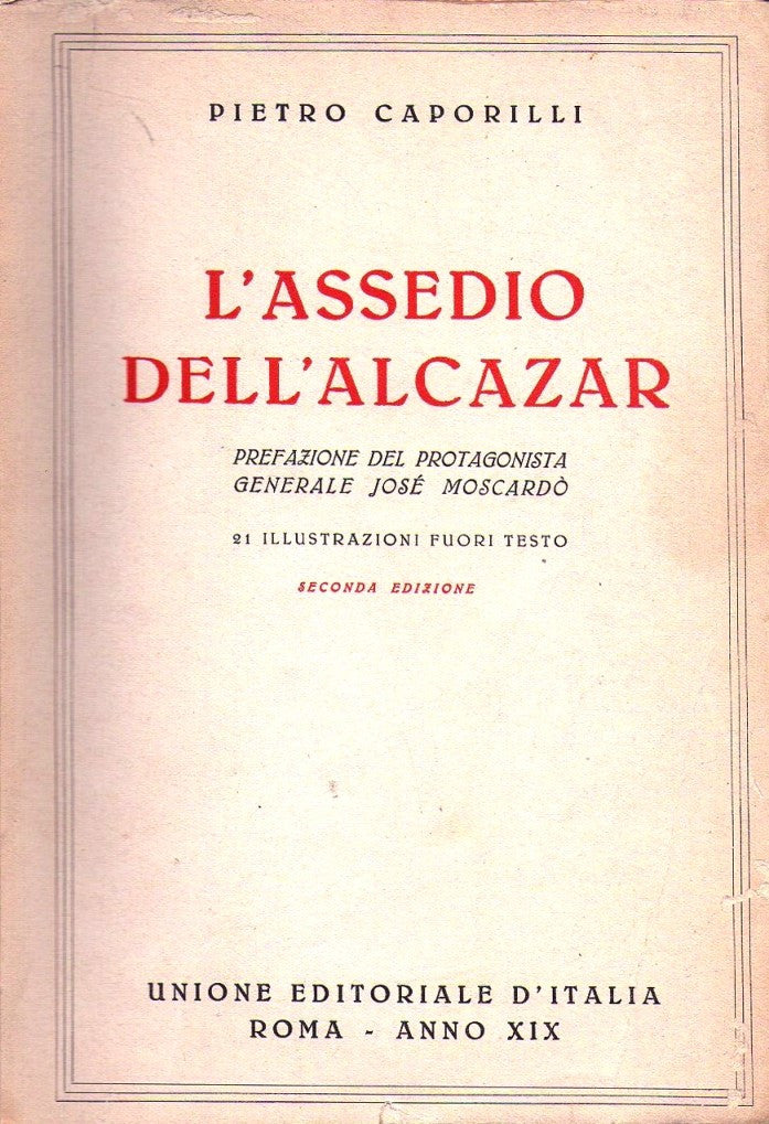 Libri - L'assedio dell'alcazar