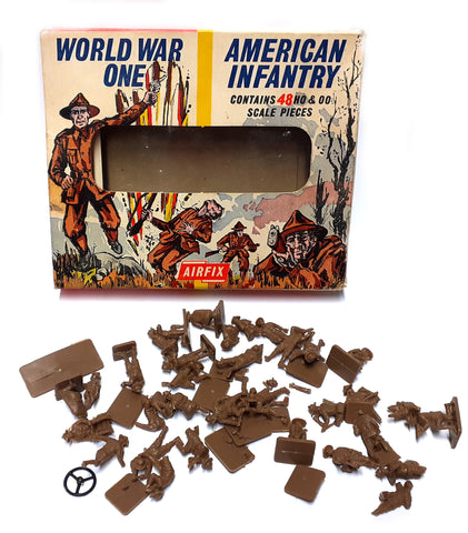 Airfix - S29-50 - W.W.1 American infantry - H0-00 Scale