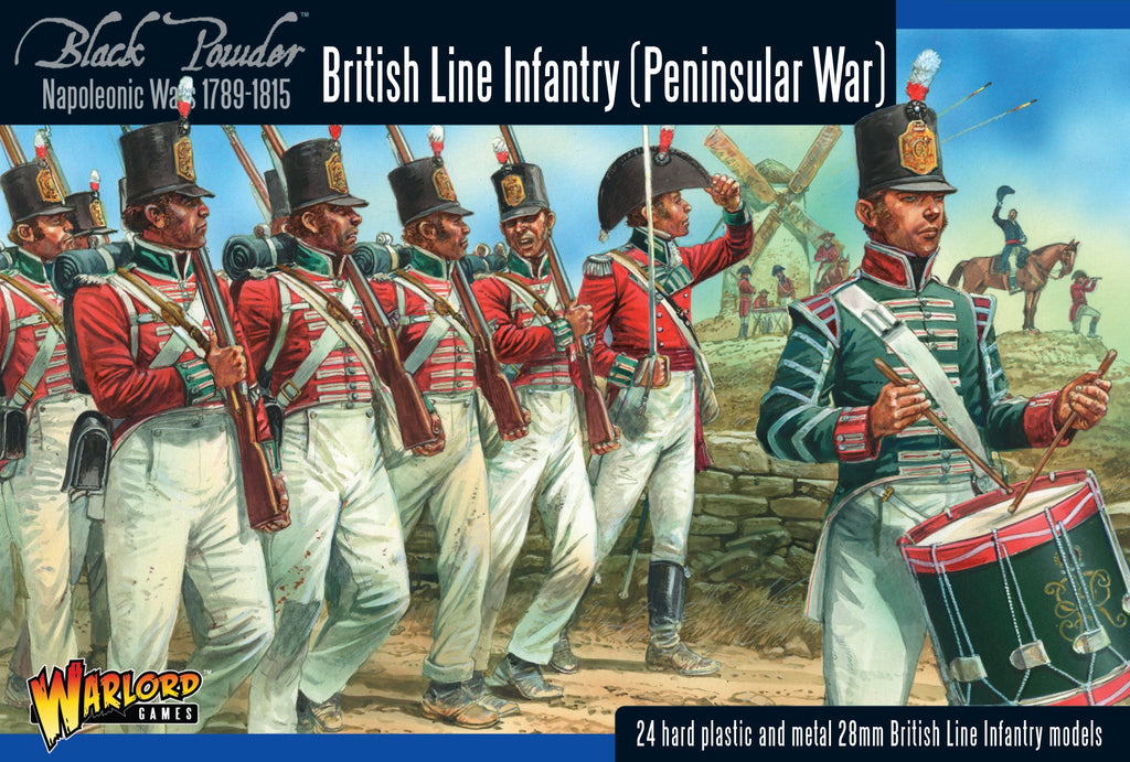 British line infantry (Peninsular war) - 28mm - Black Powder - 302011003