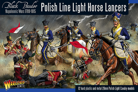 Polish line light horse lancers - 28mm - Black Powder - 302212001 - @