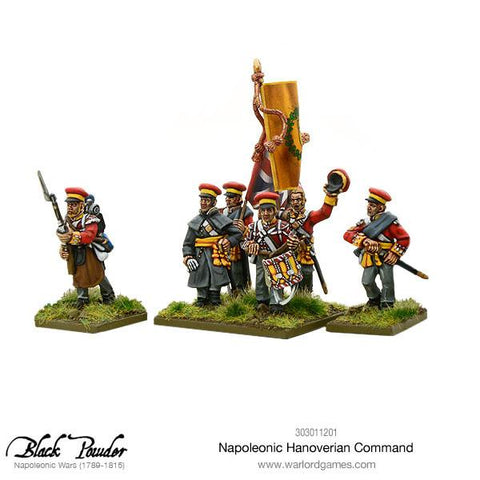 Hanoverian command pack - 28mm - Black Powder - 303011201