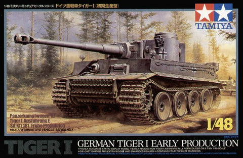 Tamiya TA32504 - Pz.Kpfw.VI Tiger I Early Production - 1:48