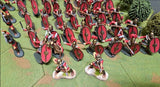 CARTAHAGINIAN INFANTRY CAVALRY PUNIC WARS - 1:32 - PAINTED (SET 9)