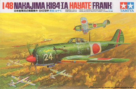 Tamiya - 61013 - Nakajima Ki-84-1A Hayate 'Frank' Ltd Edition Import - 1:48 (OOP)