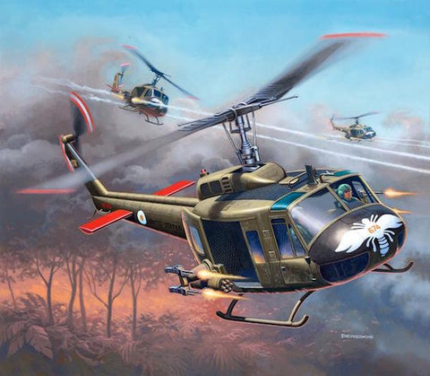 Bell UH-1H Gunship - 1:100 - Revell - 4983 - @