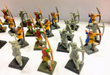 Bretonnian Archer x22 - 28mm - Warhammer Fantasy - @