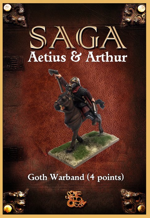 SAGA - AASB06 - Goth Starter Warband (4 points) - @