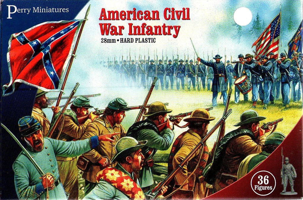 American civil war infantry - 28mm - Perry - ACW1 - @